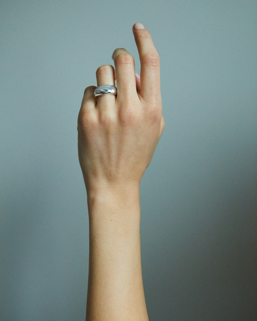 Blobben signet ring
