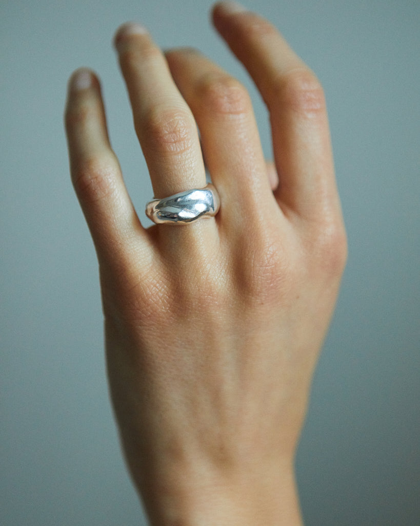Blobben signet ring