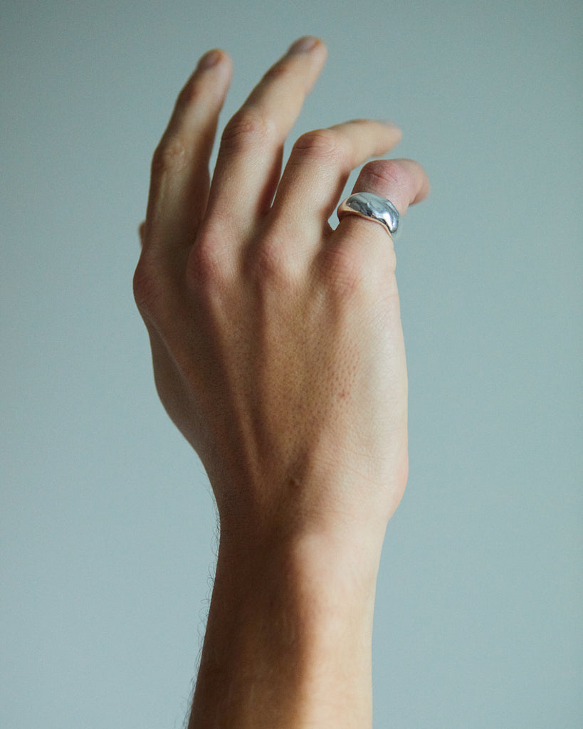 Blobben signet ring